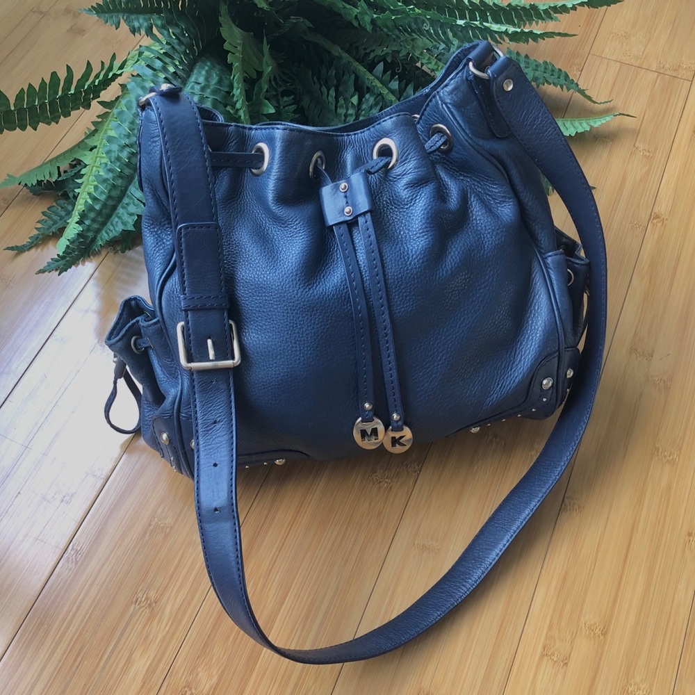 MICHAEL KORS | Pebbled Leather Satchel